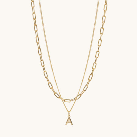 Little Letter Layering Set Gold
